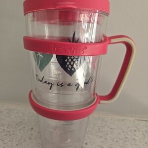 Tervis Red and Black Pineapple Tumbler